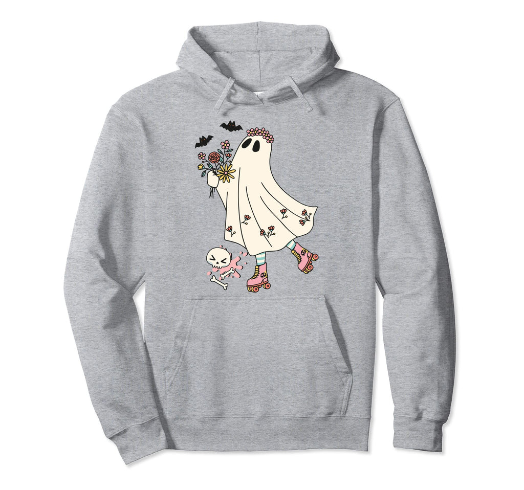 Roller Skate Spooky Creep It Real Hoodie - Custom Art Print Men Women - T-Shirt, Sweatshirt, Hoodie