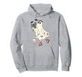 Roller Skate Spooky Creep It Real Hoodie - Custom Art Print Men Women - T-Shirt, Sweatshirt, Hoodie