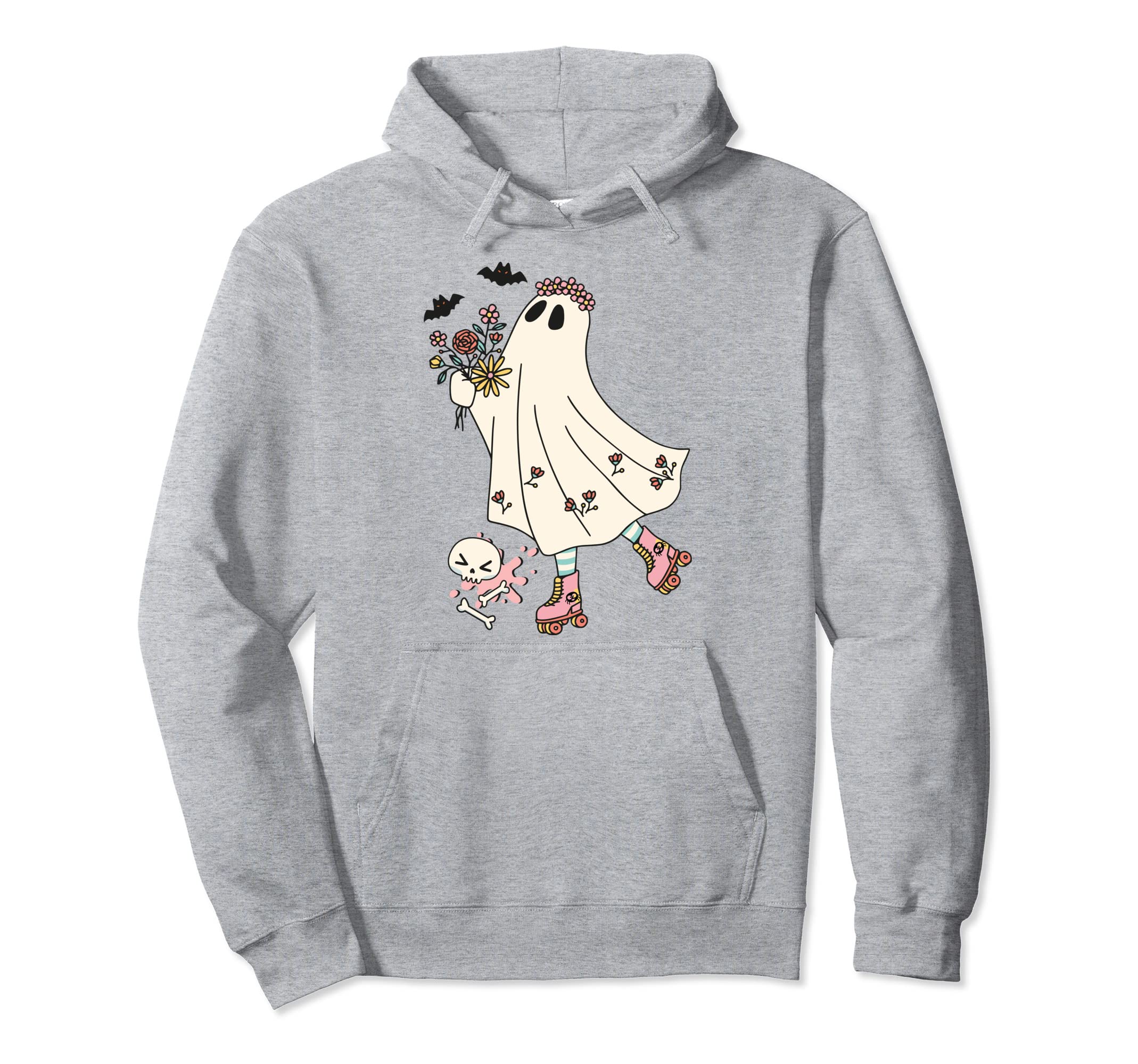 Roller Skate Spooky Creep It Real Hoodie - Custom Art Print Men Women - T-Shirt, Sweatshirt, Hoodie