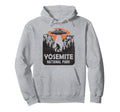 Yosemite National Park Cryptid Ufo Hoodie - Unique Graphic Men Women - T-Shirt, Sweatshirt, Hoodie