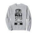 Soccer Mom Messy Bun Glasses Funny Sweatshirt - Novelty Apparel for Adults - T-Shirt, Sweatshirt, Hoodie