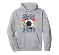 Ballin Since 2011 11Th Soccer Birthday Hoodie - Fun Novelty Design Unisex - T-Shirt, Sweatshirt, Hoodie