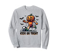 Soccer Halloween Funny Pumpkin Autumn Sweatshirt - Novelty Apparel Unisex - T-Shirt, Sweatshirt, Hoodie