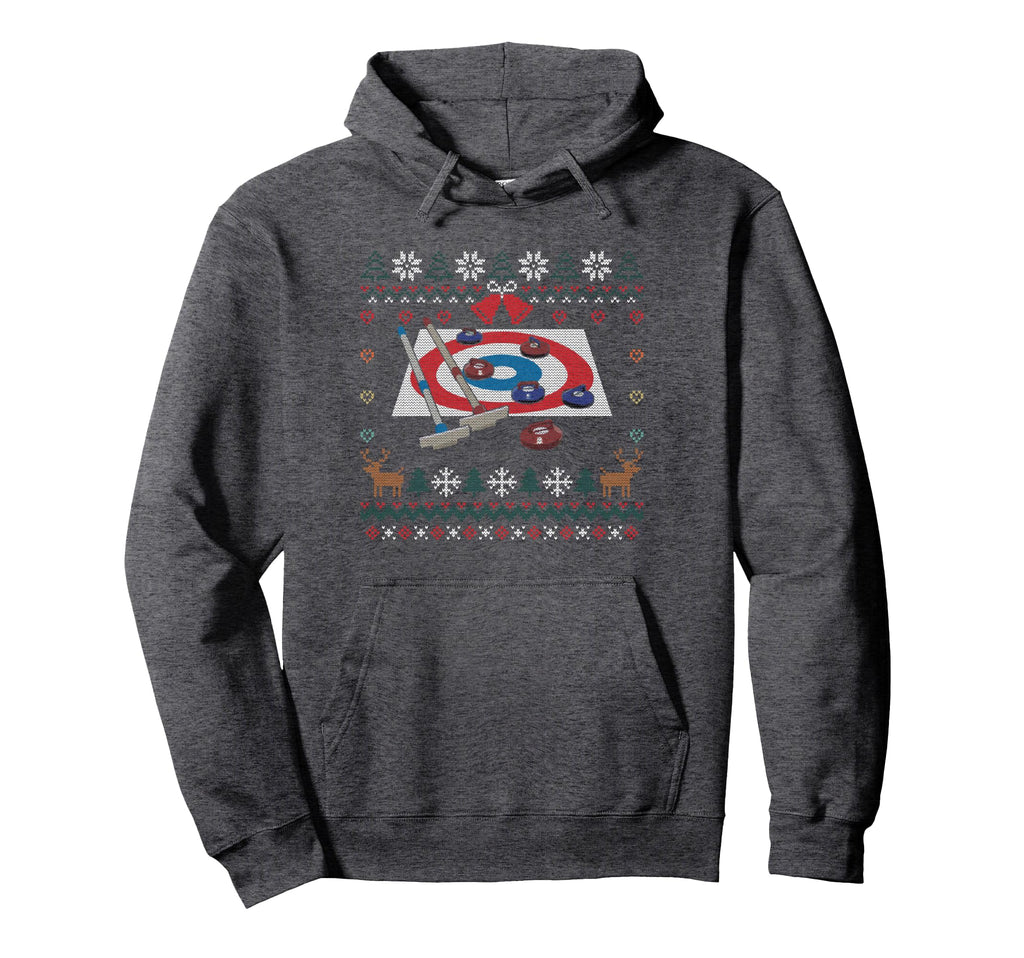 Curling Ugly Ball Sports Player Hoodie - Streetwear Style for Adults - T-Shirt, Sweatshirt, Hoodie