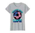 Soccer Mom Life American Flag Soccer T-Shirt - Streetwear Style Men Women - T-Shirt, Sweatshirt, Hoodie