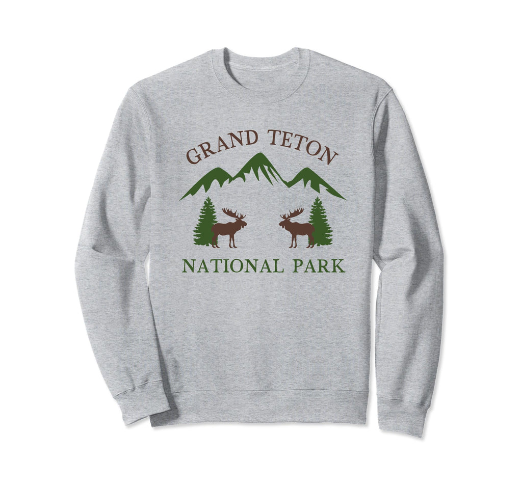 Grand Teton National Park Sweatshirt - Novelty Apparel for Adults - T-Shirt, Sweatshirt, Hoodie