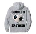 Soccer Brother Family Matching Sport Hoodie - Casual Everyday Wear Unisex - T-Shirt, Sweatshirt, Hoodie