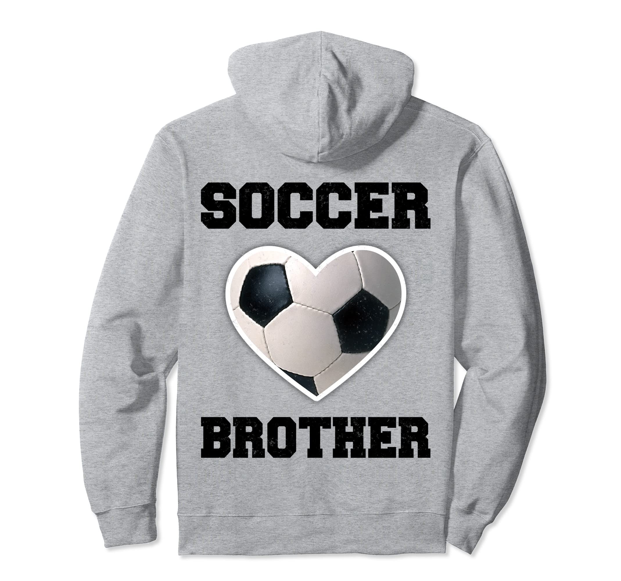 Soccer Brother Family Matching Sport Hoodie - Casual Everyday Wear Unisex - T-Shirt, Sweatshirt, Hoodie