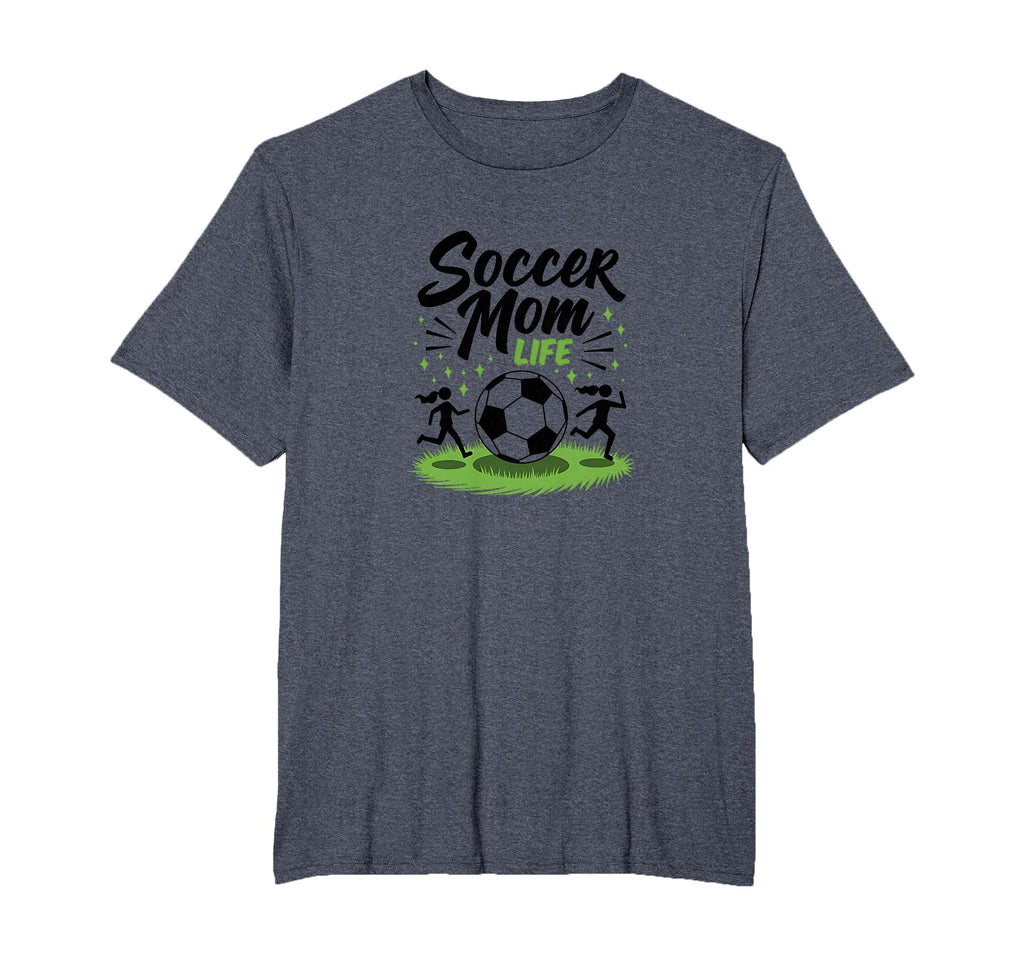 Soccer Mom Life Proud Parent Team Sweatshirt - Trendy Graphic Unisex - T-Shirt, Sweatshirt, Hoodie