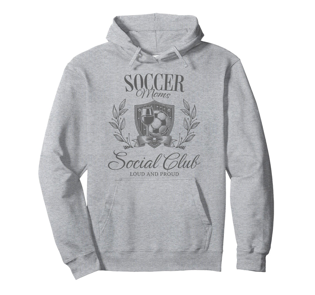 Soccer Team Mom Bow Gift Soccer Moms Hoodie - Custom Art Print Men Women - T-Shirt, Sweatshirt, Hoodie