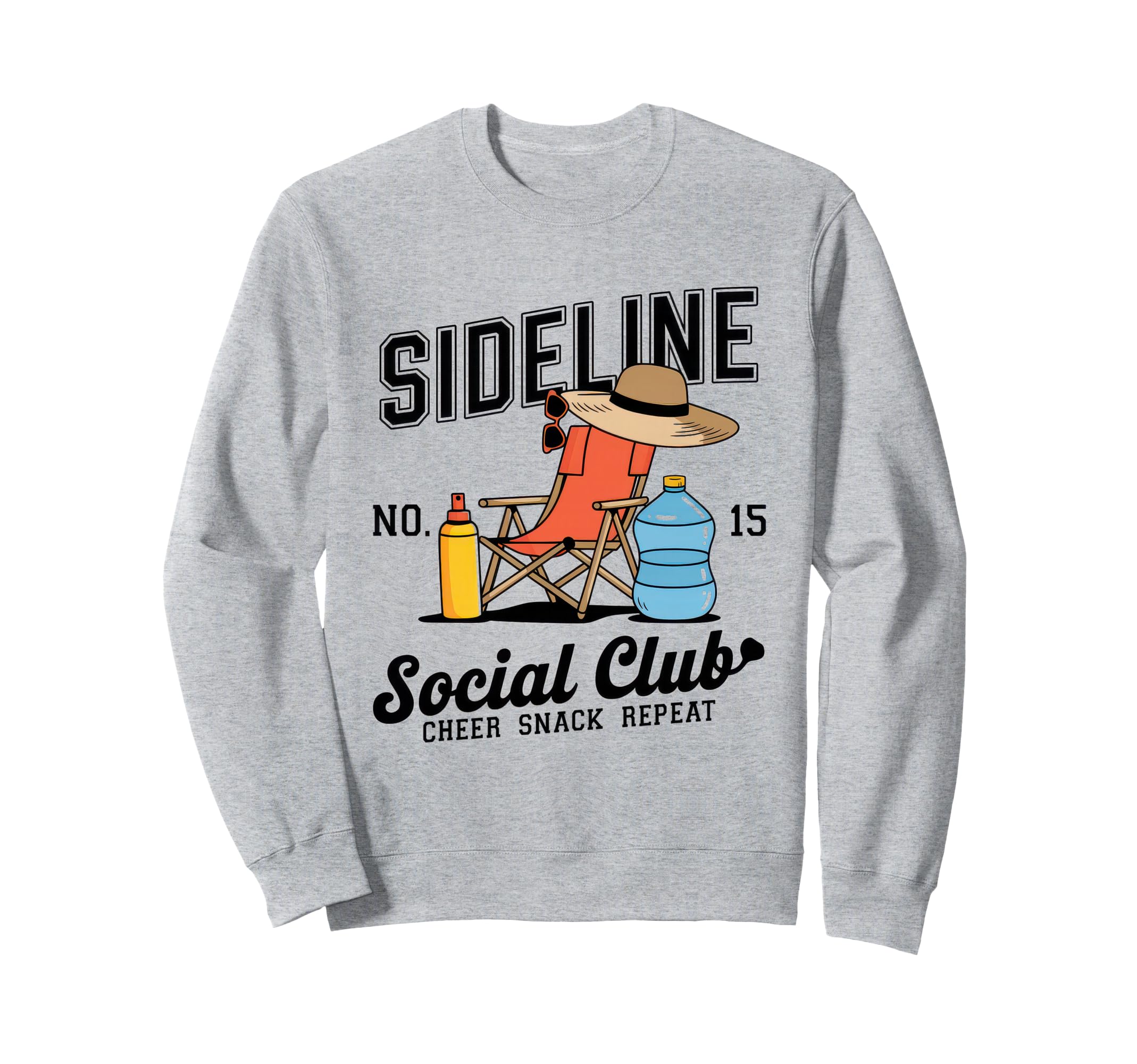 Sideline Social Club Soccer Sweatshirt - Casual Everyday Wear Men Women - T-Shirt, Sweatshirt, Hoodie