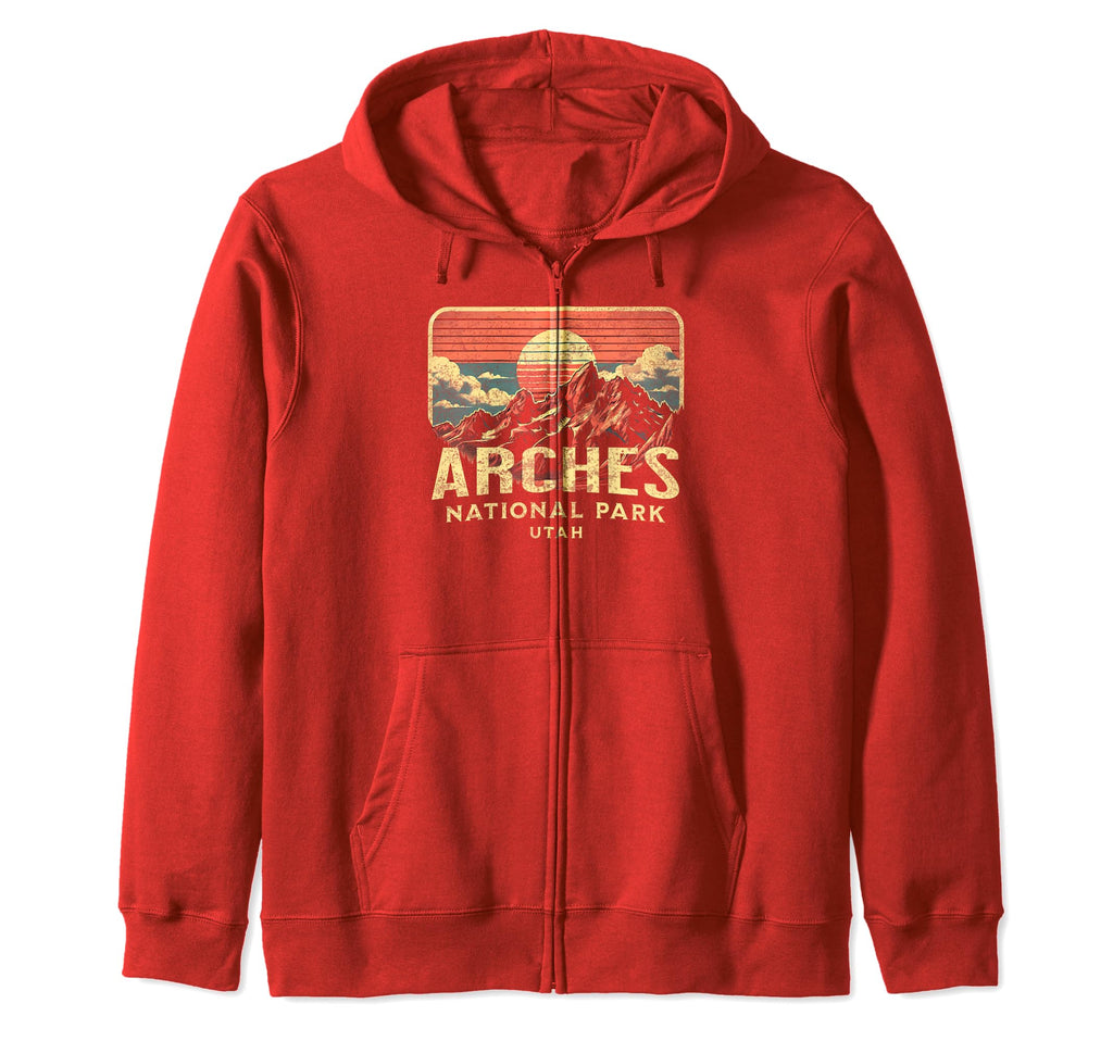 Arches National Park Utah Usa Outdoor Hoodie - Graphic Print Unisex - T-Shirt, Sweatshirt, Hoodie