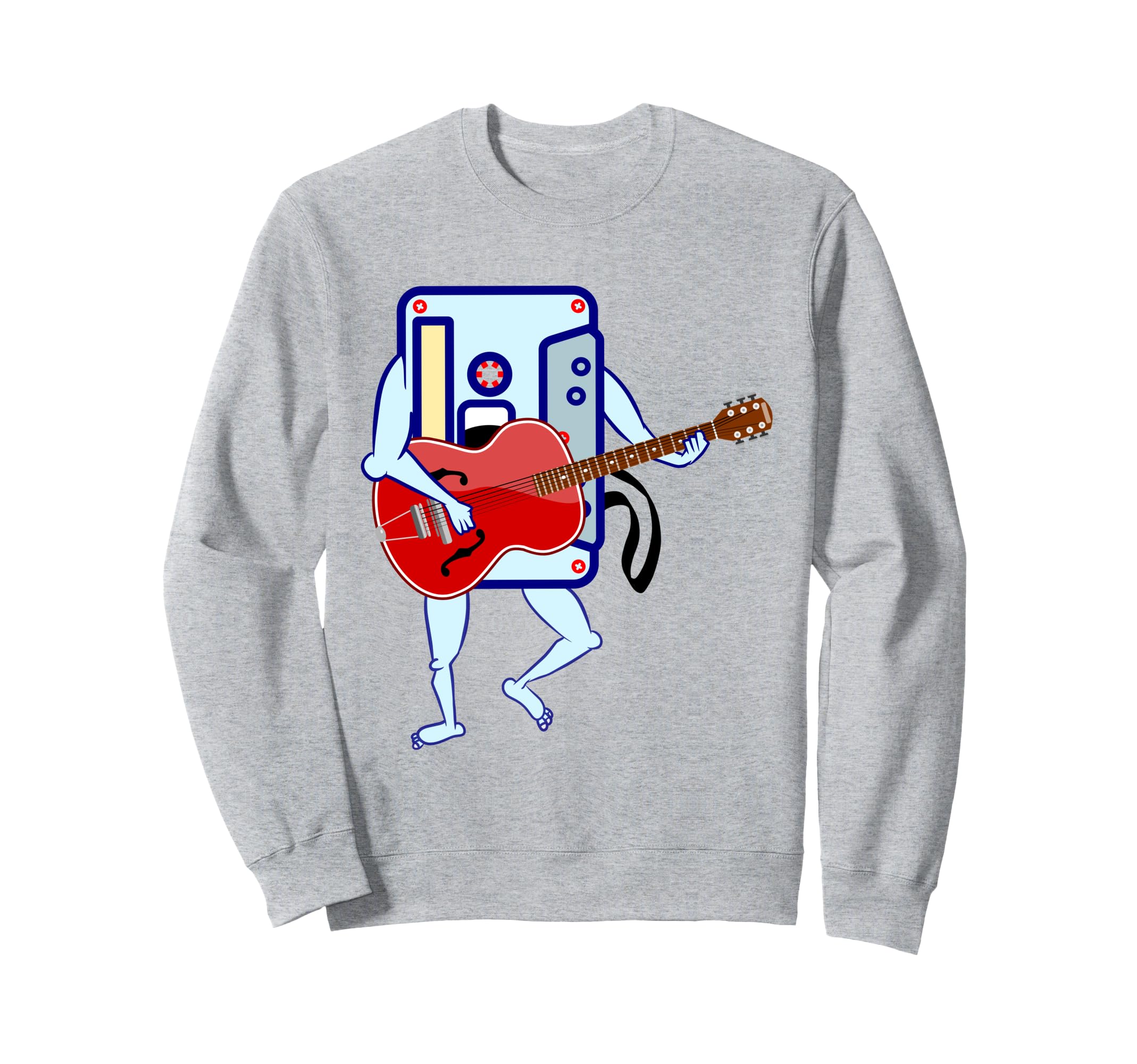 80S Music Cassette Tape Country Sweatshirt - Graphic Print for Adults - T-Shirt, Sweatshirt, Hoodie
