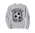 Groovy Soccer Womens Soccer Sweatshirt - Casual Everyday Wear Men Women - T-Shirt, Sweatshirt, Hoodie
