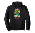 Lets Roll Who Loves Roller Skating Hoodie - Casual Everyday Wear Men Women - T-Shirt, Sweatshirt, Hoodie