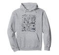 Smoking Cat Y2K Black Cat 90S Grunge Hoodie - Streetwear Style Men Women - T-Shirt, Sweatshirt, Hoodie
