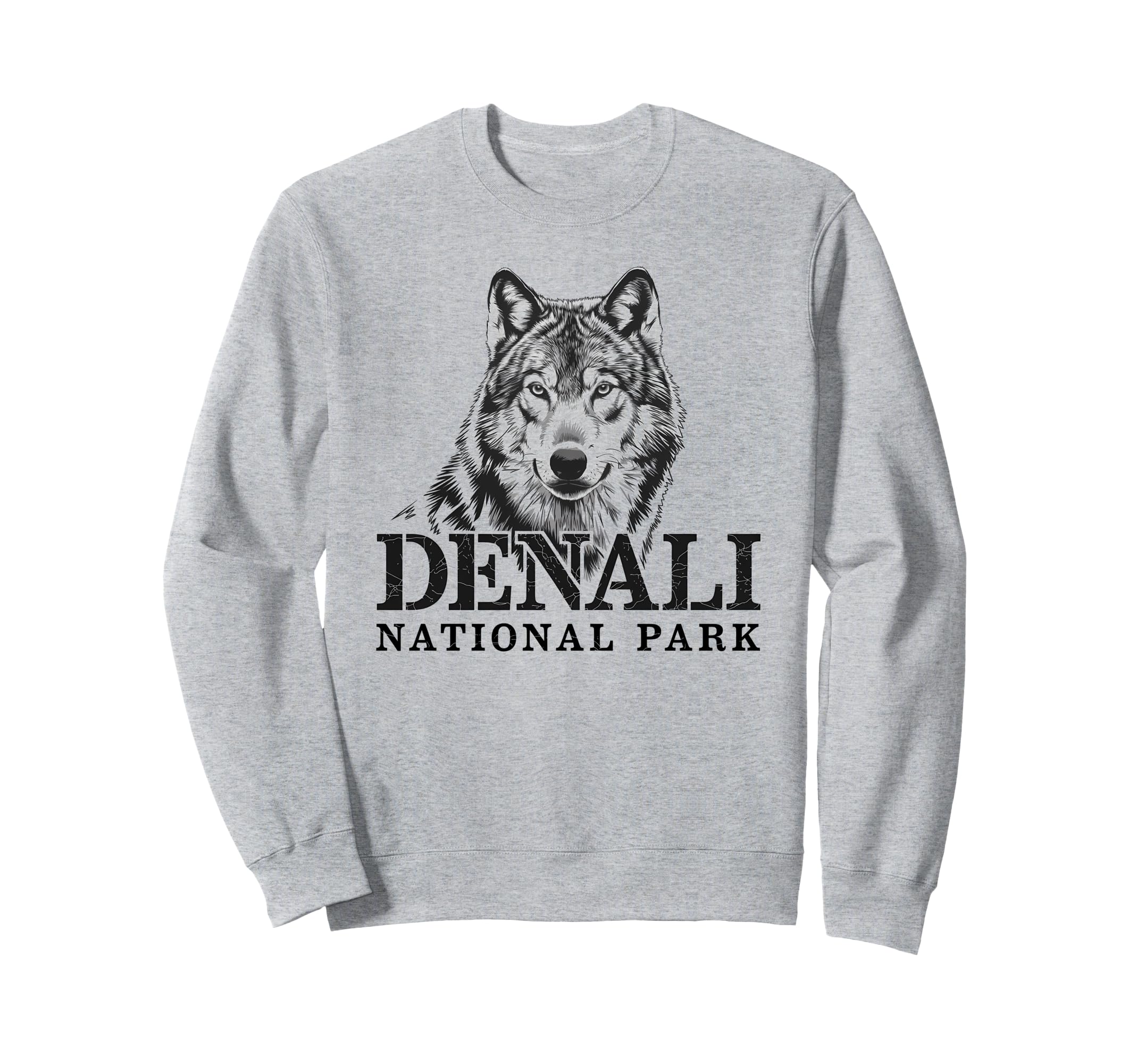 Denali Est 1917 Alaska National Sweatshirt - Aesthetic Graphic for Adults - T-Shirt, Sweatshirt, Hoodie