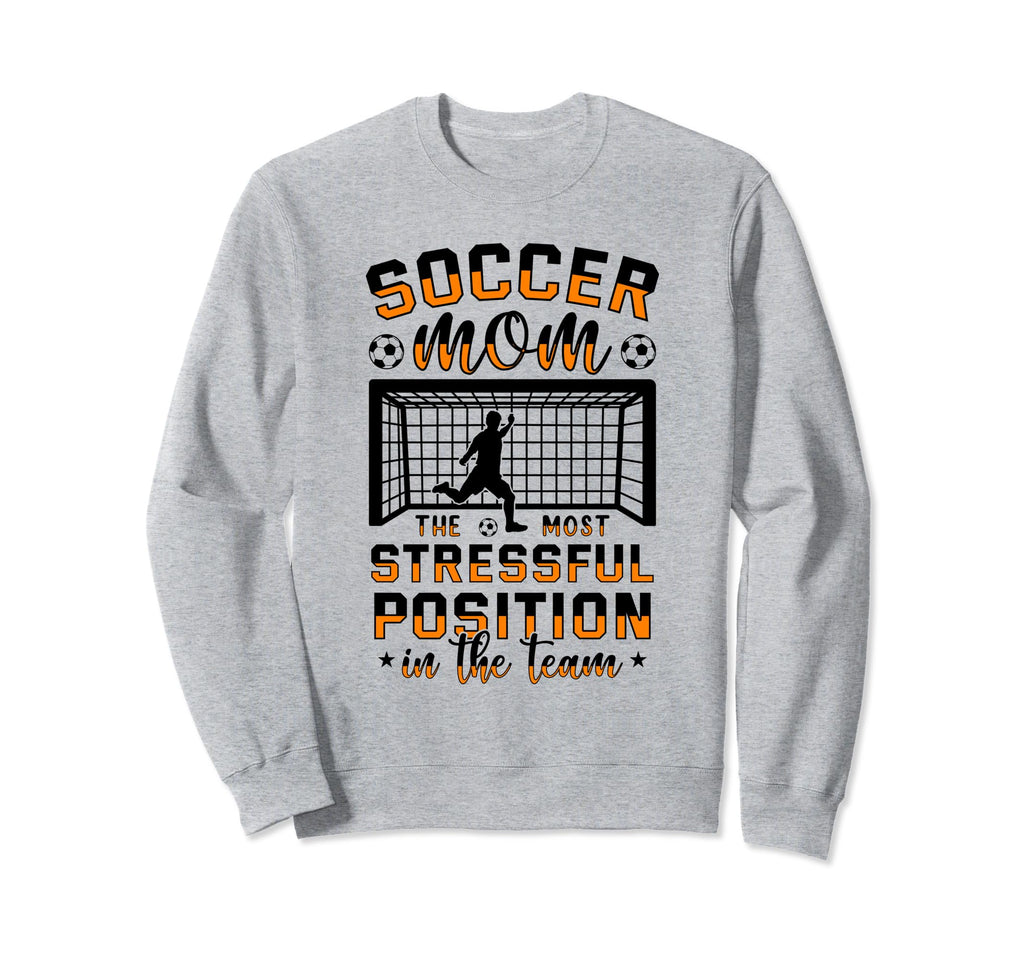 Soccer Mother Gameday Soccer Mom Sweatshirt - Novelty Apparel Unisex - T-Shirt, Sweatshirt, Hoodie