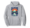 Distressed Glacier National Park 80S Hoodie - Fun Novelty Design Men Women - T-Shirt, Sweatshirt, Hoodie