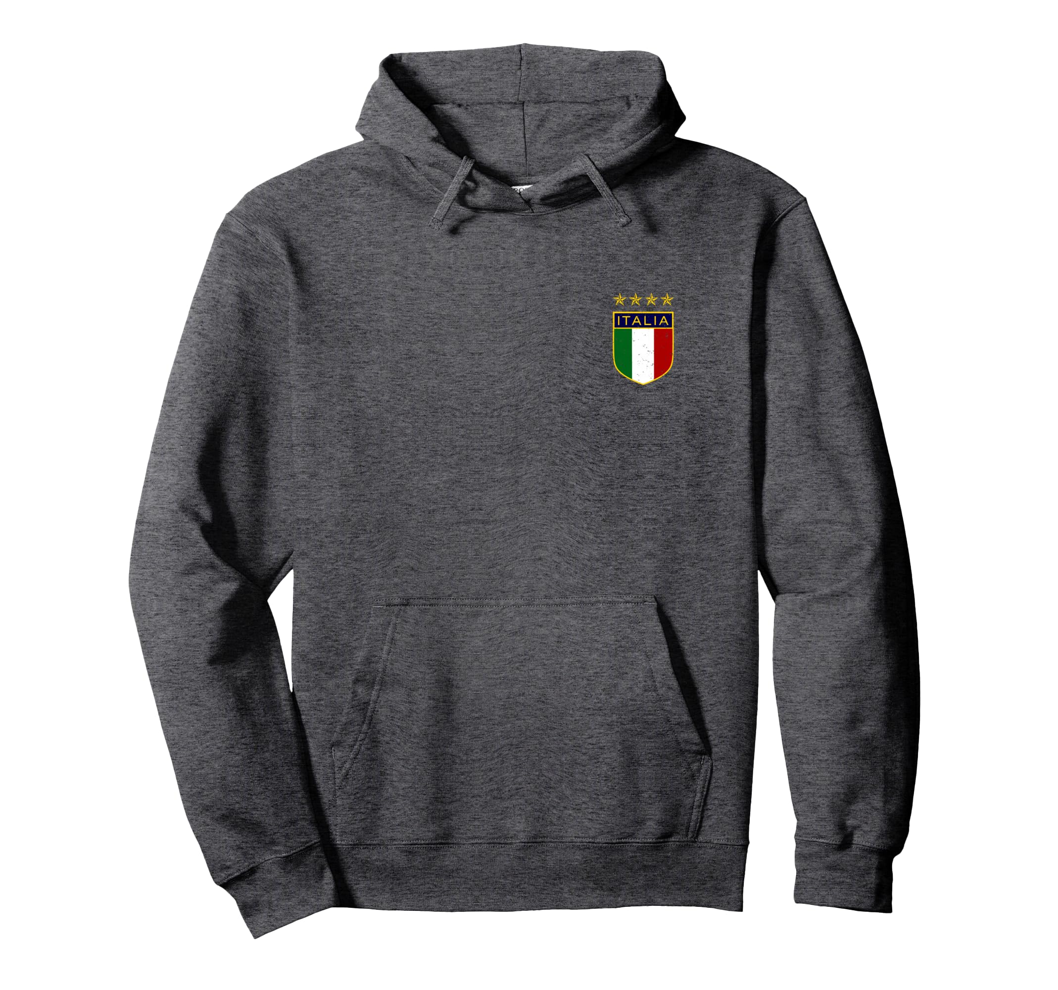 Italia Soccer Double Sided Hoodie - Graphic Print Unisex - T-Shirt, Sweatshirt, Hoodie