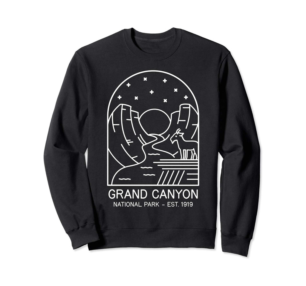 Grand Canyon National Park 1919 Sweatshirt - Novelty Apparel for Adults - T-Shirt, Sweatshirt, Hoodie