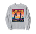 Saguaro National Park Sunset Sweatshirt - Aesthetic Graphic for Adults - T-Shirt, Sweatshirt, Hoodie