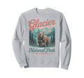 Glacier National Park Montana Usa Hoodie - Novelty Apparel for Adults - T-Shirt, Sweatshirt, Hoodie
