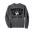 Soccer Great Aunt Matching Family Soccer Sweatshirt - Trendy Graphic Unisex - T-Shirt, Sweatshirt, Hoodie
