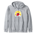 Soccer Heart Gift T-Shirt - Minimalist Print for Adults - T-Shirt, Sweatshirt, Hoodie