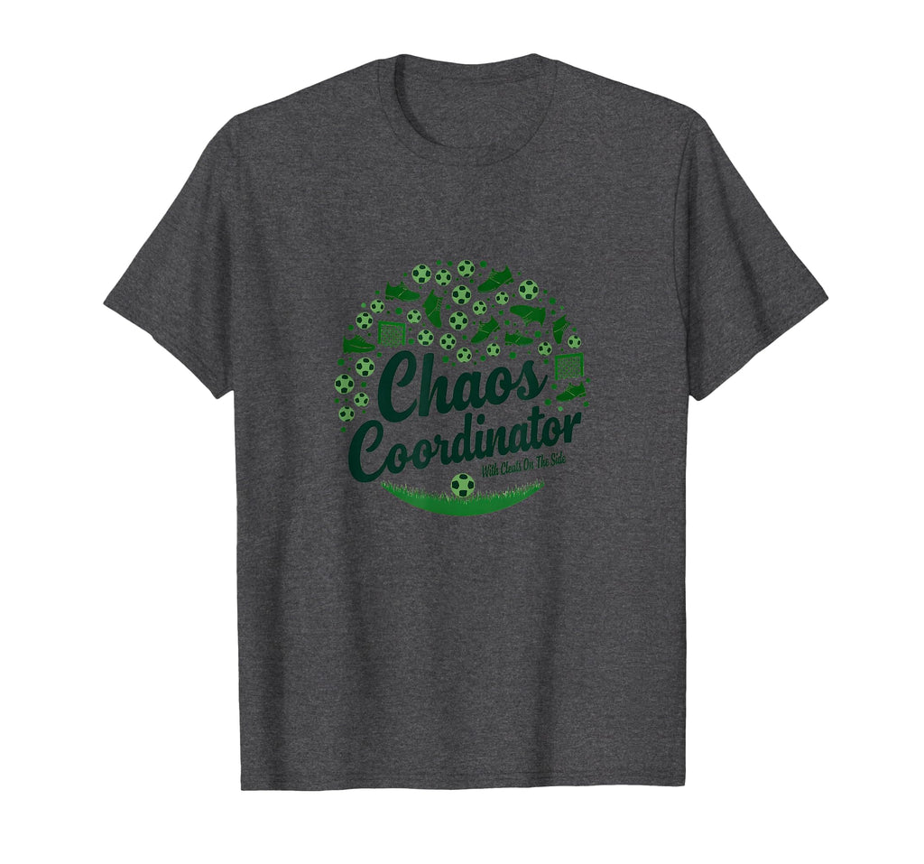 Soccer Mom Chaos Coordinator Cleats T-Shirt - Graphic Print Men Women - T-Shirt, Sweatshirt, Hoodie
