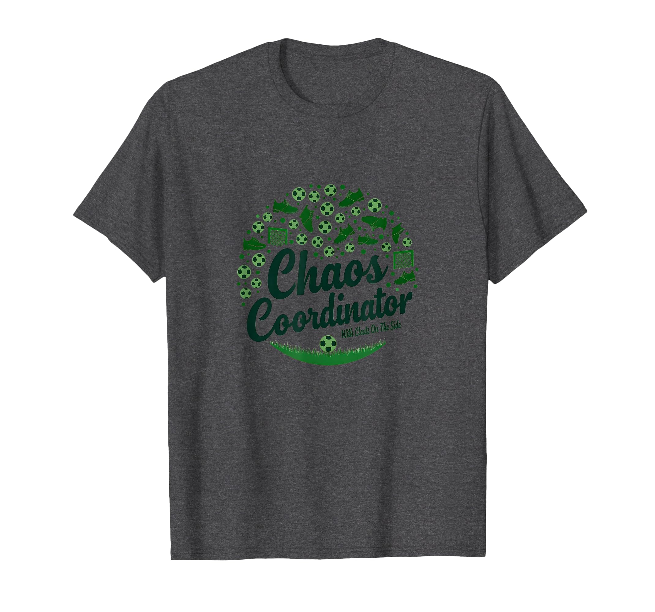 Soccer Mom Chaos Coordinator Cleats T-Shirt - Graphic Print Men Women - T-Shirt, Sweatshirt, Hoodie