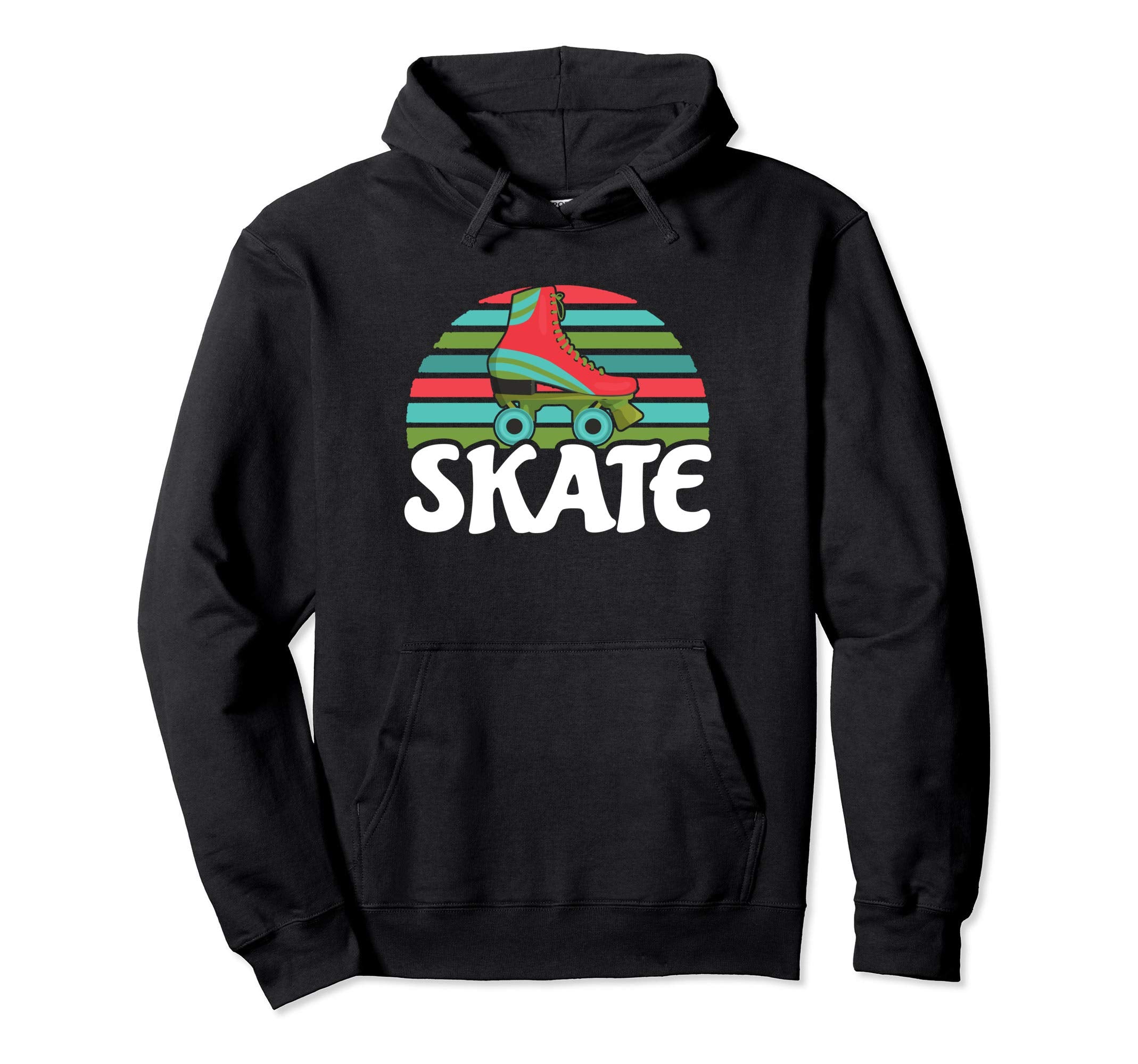 Roller Skate Shoes Roller Skating Hoodie - Minimalist Print for Adults - T-Shirt, Sweatshirt, Hoodie