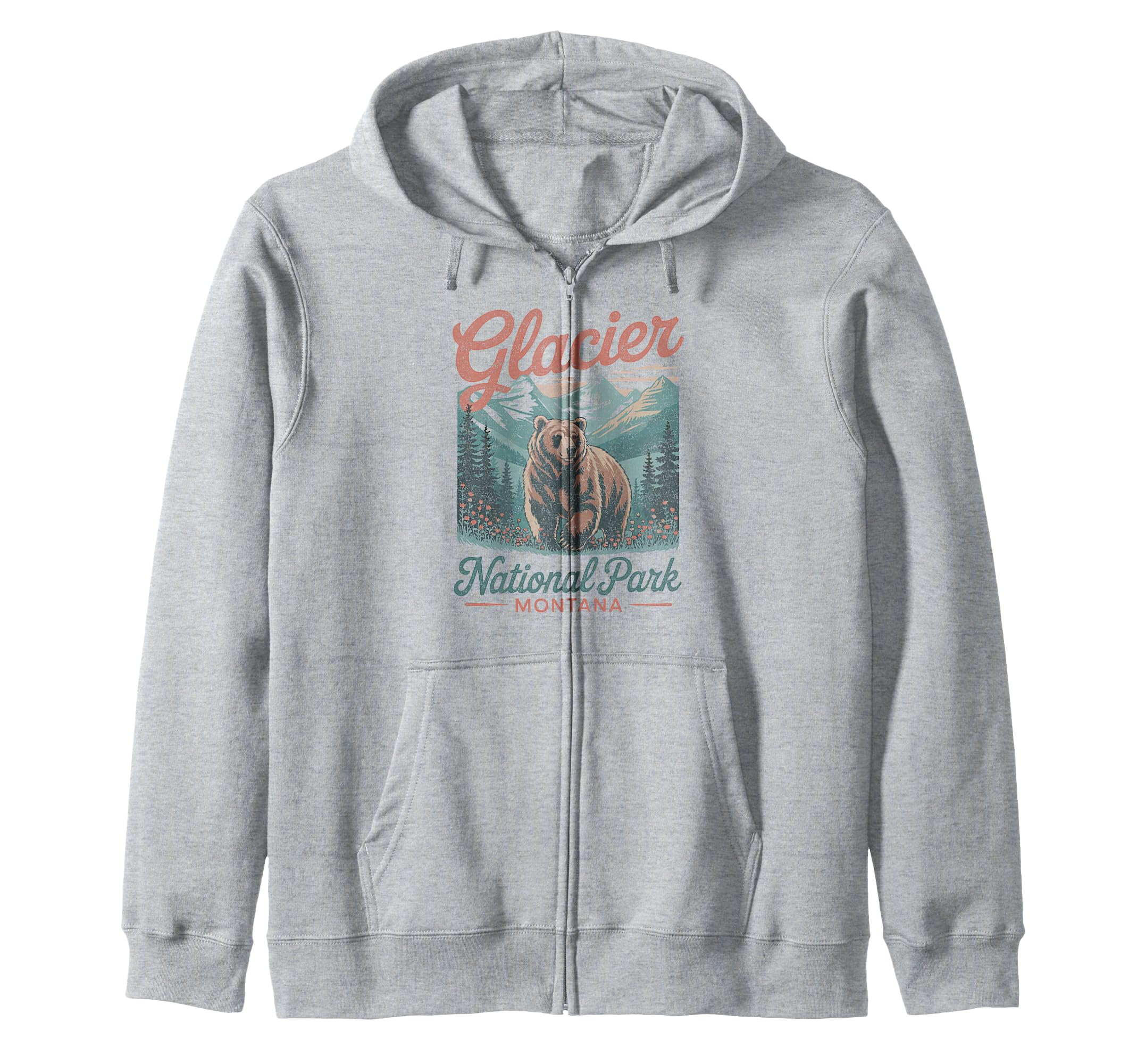 Glacier National Park Montana Usa Outdoor T-Shirt - Streetwear Style Unisex - T-Shirt, Sweatshirt, Hoodie
