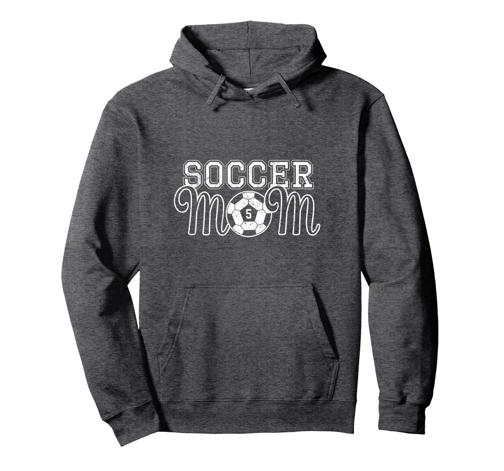 Number 5 Soccer Mom Mothers Day 5 Hoodie - Aesthetic Graphic Men Women - T-Shirt, Sweatshirt, Hoodie