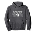 Number 5 Soccer Mom Mothers Day 5 Hoodie - Aesthetic Graphic Men Women - T-Shirt, Sweatshirt, Hoodie