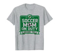 Soccer Mom Duty Proud Parent Support Sweatshirt - Minimalist Print Unisex - T-Shirt, Sweatshirt, Hoodie