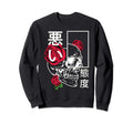 Eboy Bad Attitudes Aesthetic Skull Sweatshirt - Graphic Print Men Women - T-Shirt, Sweatshirt, Hoodie
