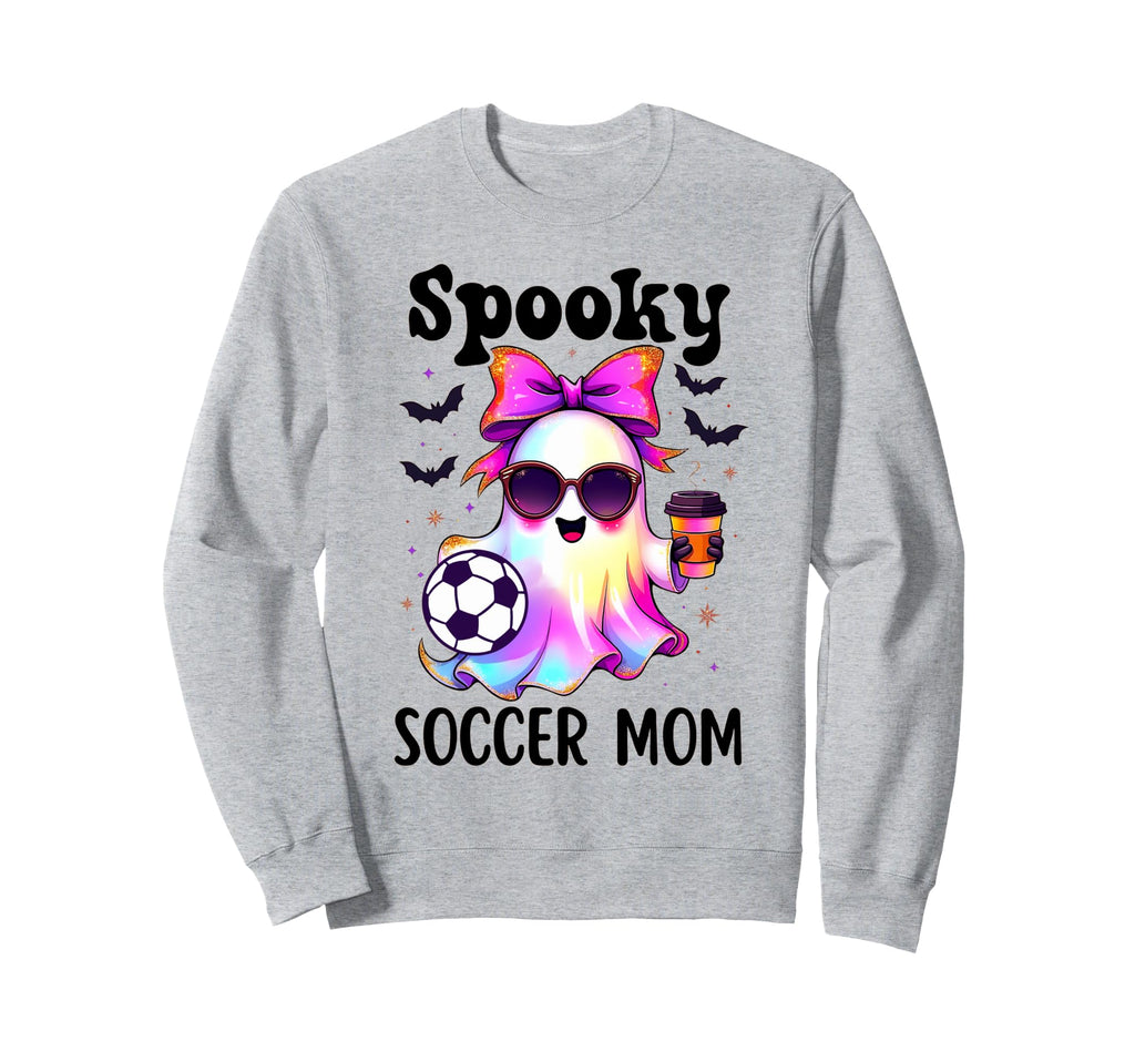 Spooky Soccer Mom Halloween Sweatshirt - Custom Art Print for Adults - T-Shirt, Sweatshirt, Hoodie