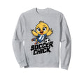 Soccer Chick Soccer Player Soccer Sweatshirt - Custom Art Print for Adults - T-Shirt, Sweatshirt, Hoodie