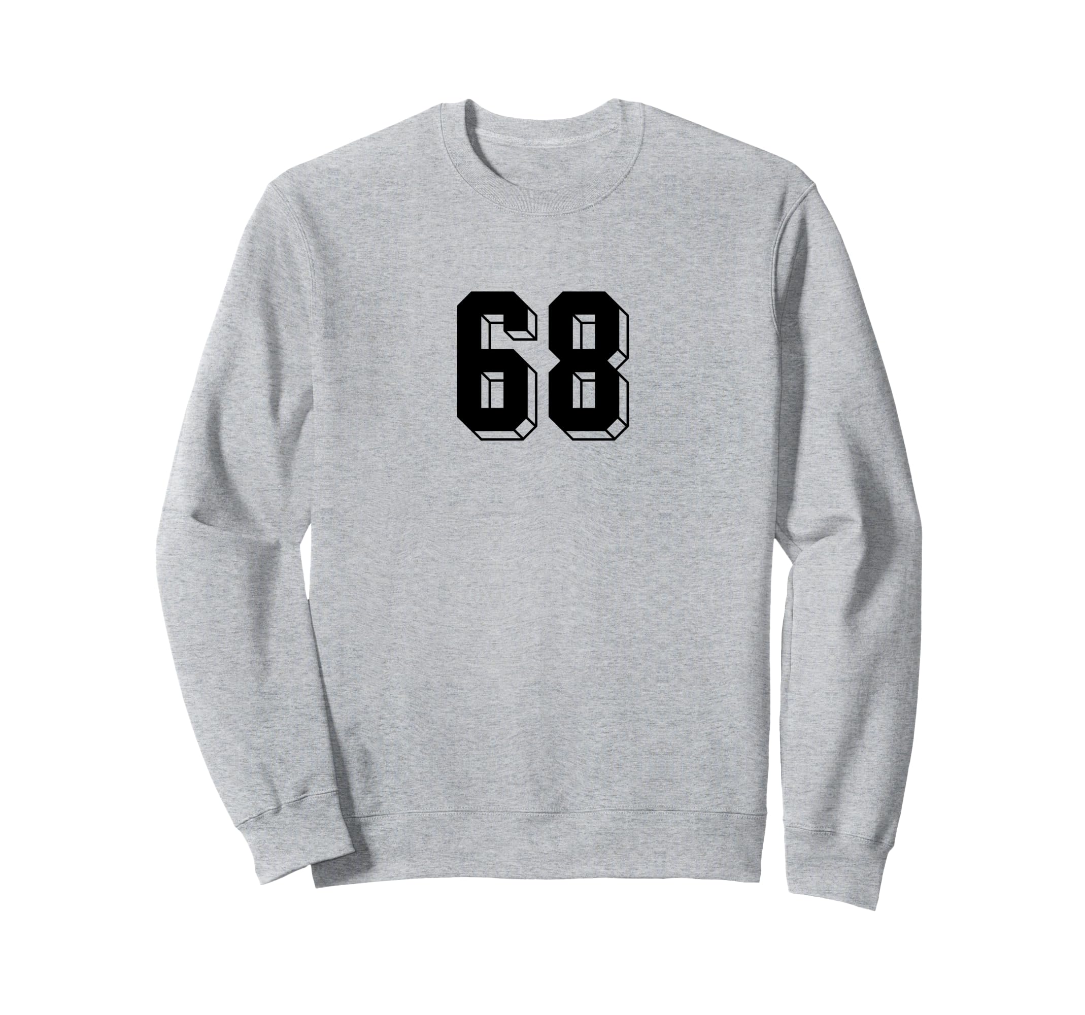 Number 68 80S 90S Soccer Team Sweatshirt - Casual Everyday Wear Men Women - T-Shirt, Sweatshirt, Hoodie