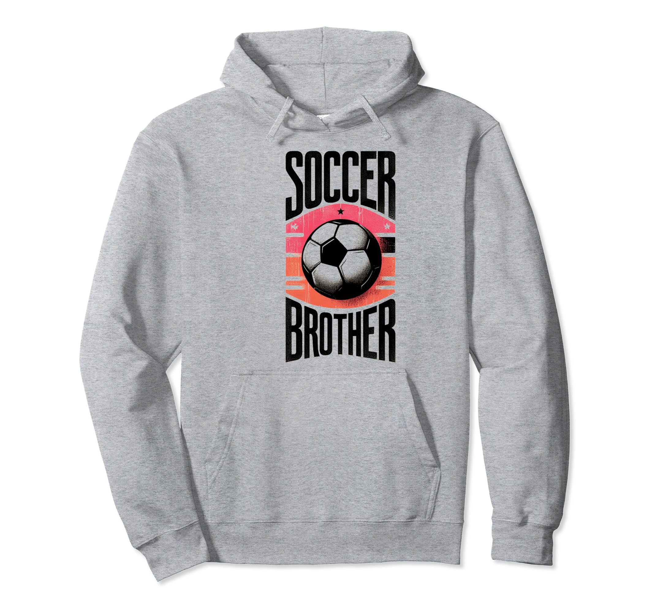 Soccer Brother Family Matching Team Football Hoodie - Graphic Print Unisex - T-Shirt, Sweatshirt, Hoodie