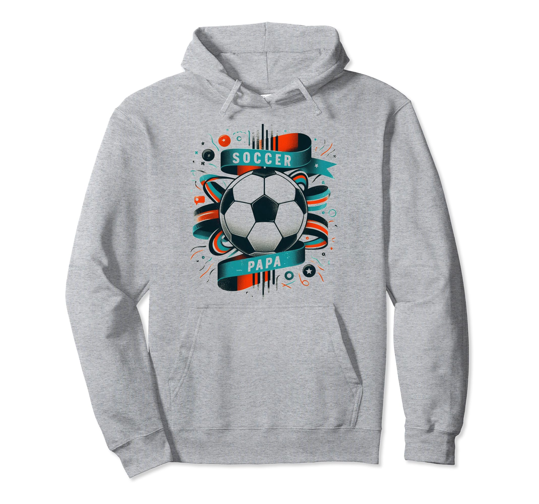 Soccer Papa Family Matching Dad Hoodie - Streetwear Style Men Women - T-Shirt, Sweatshirt, Hoodie