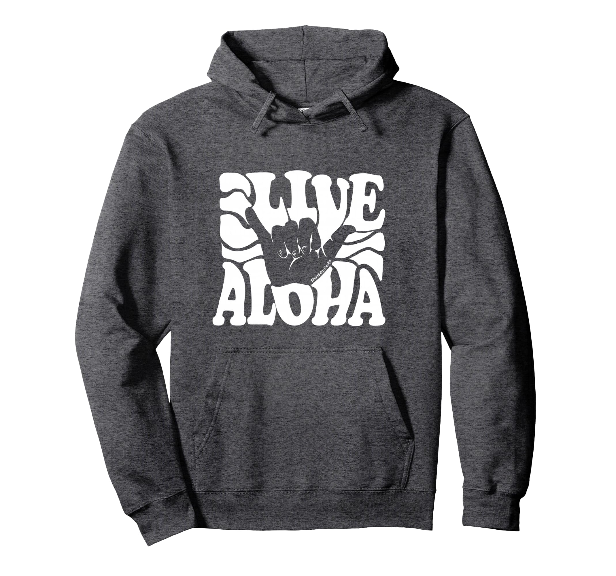 Live Aloha State Hawaiian Islands Hoodie - Novelty Apparel for Adults - T-Shirt, Sweatshirt, Hoodie