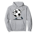 Dabbing Soccer Game Day Soccer Fan Soccer Hoodie - Unique Graphic Unisex - T-Shirt, Sweatshirt, Hoodie