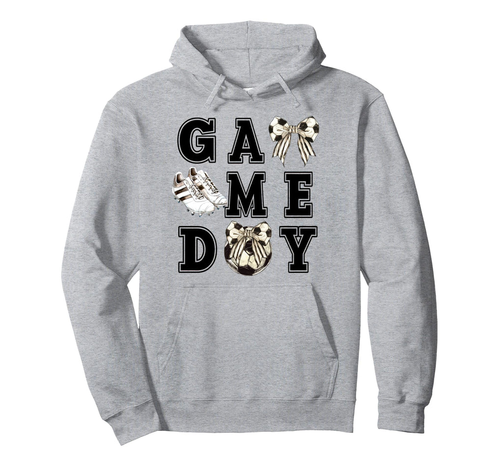 Coquette Bow Sports Parent Game Day Hoodie - Trendy Graphic Men Women - T-Shirt, Sweatshirt, Hoodie