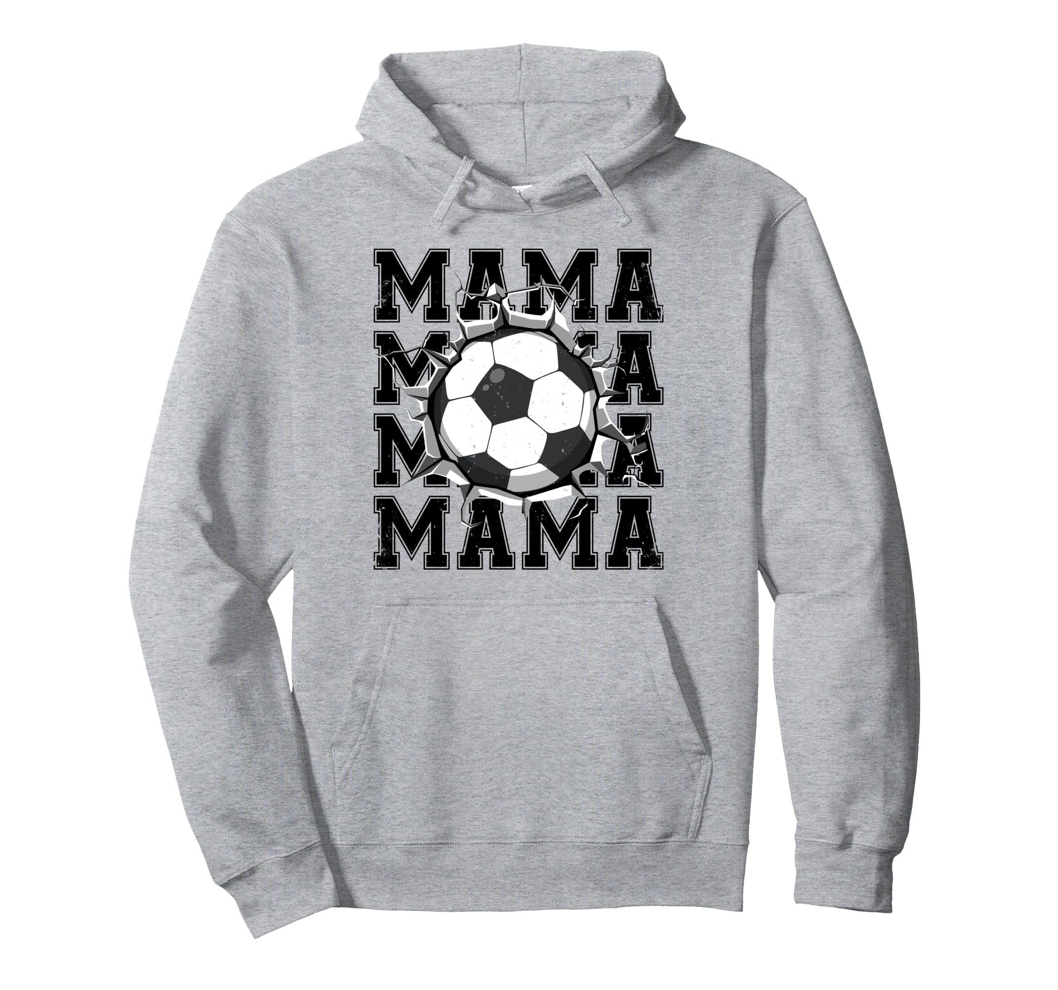 Soccer Mama Cracked Wall Family Matching Hoodie - Streetwear Style Unisex - T-Shirt, Sweatshirt, Hoodie