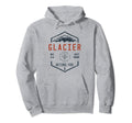 Glacier National Park Canada Hoodie - Graphic Print Men Women - T-Shirt, Sweatshirt, Hoodie