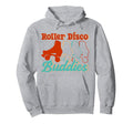 Roller Skating Skate 1970S Roller Disco Hoodie - Minimalist Print Unisex - T-Shirt, Sweatshirt, Hoodie