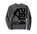 12Th Birthday Soccer 2014 Sweatshirt - Minimalist Print Unisex - T-Shirt, Sweatshirt, Hoodie