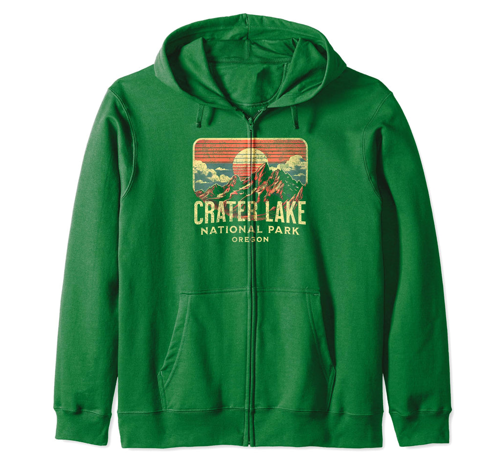 Crater Lake National Park Oregon Sweatshirt - Streetwear Style for Adults - T-Shirt, Sweatshirt, Hoodie